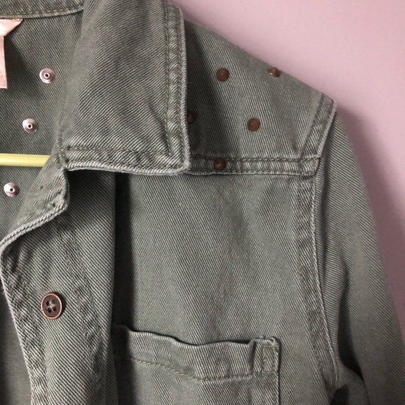 green denim jacket - Picture 4 of 6